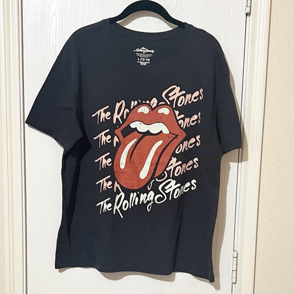 The Rolling Stones Graphic T-shirt Boho Festival Rock Size Large